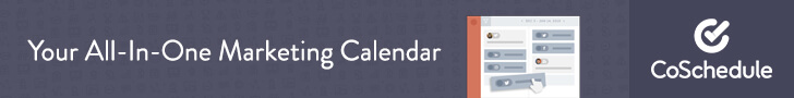 CoSchedule - The #1 Marketing Calendar