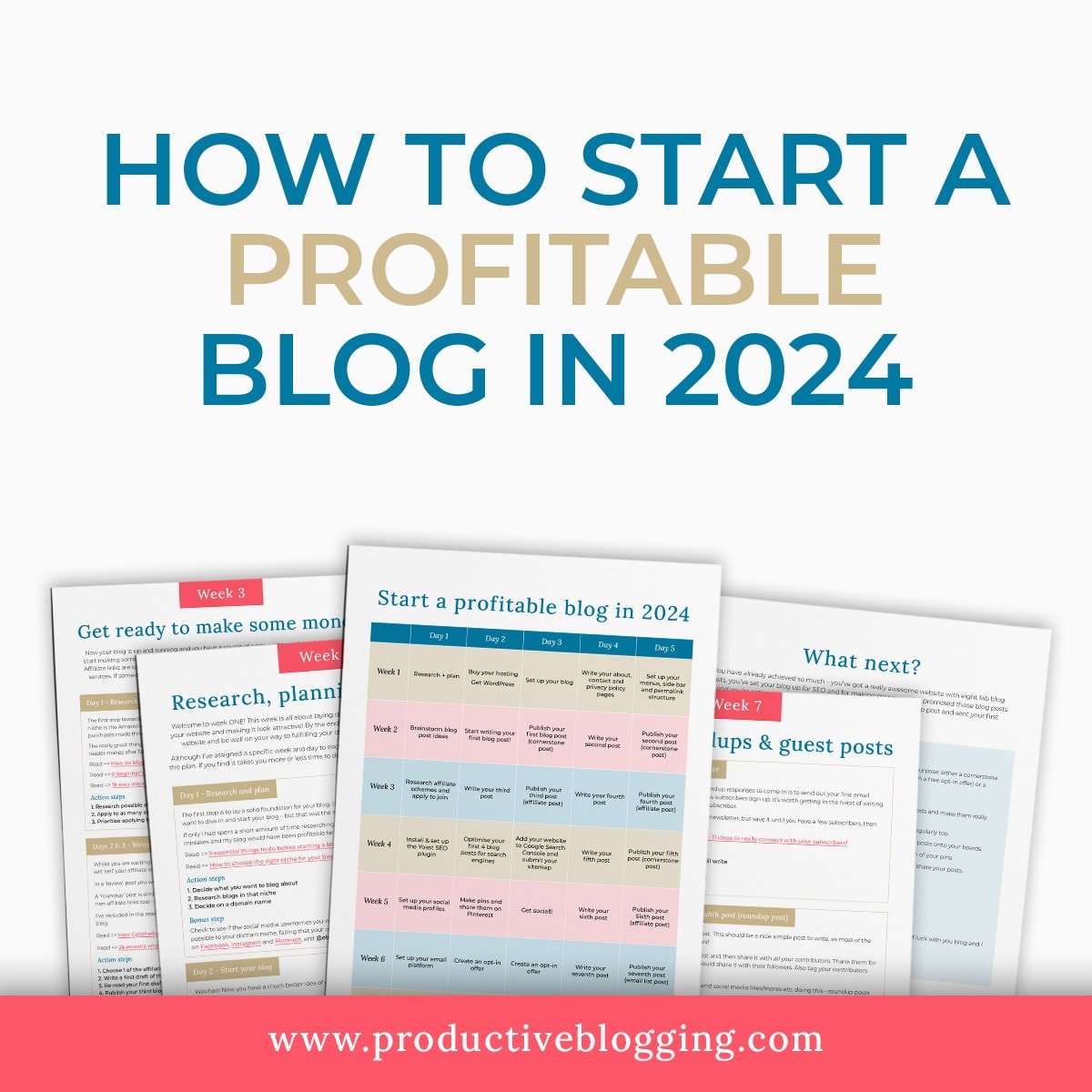 Want to start a profitable blog in 2024 but don’t know where to start? Or maybe you already have a blog, but you still haven’t made any money yet? In this post I show you the steps you need to take to go from zero to a profitable blog in 2024! #startablog #startablog2024 #profitableblog #makemoneyblogging #newblogger #bloggingnewbie #selfhosted #wordpressblog #siteground #newblog2024 #newyearnewblog #newyearsresolutions #blogplan #blogplanner #bloggingtips #productiveblogging #profitableblog2024