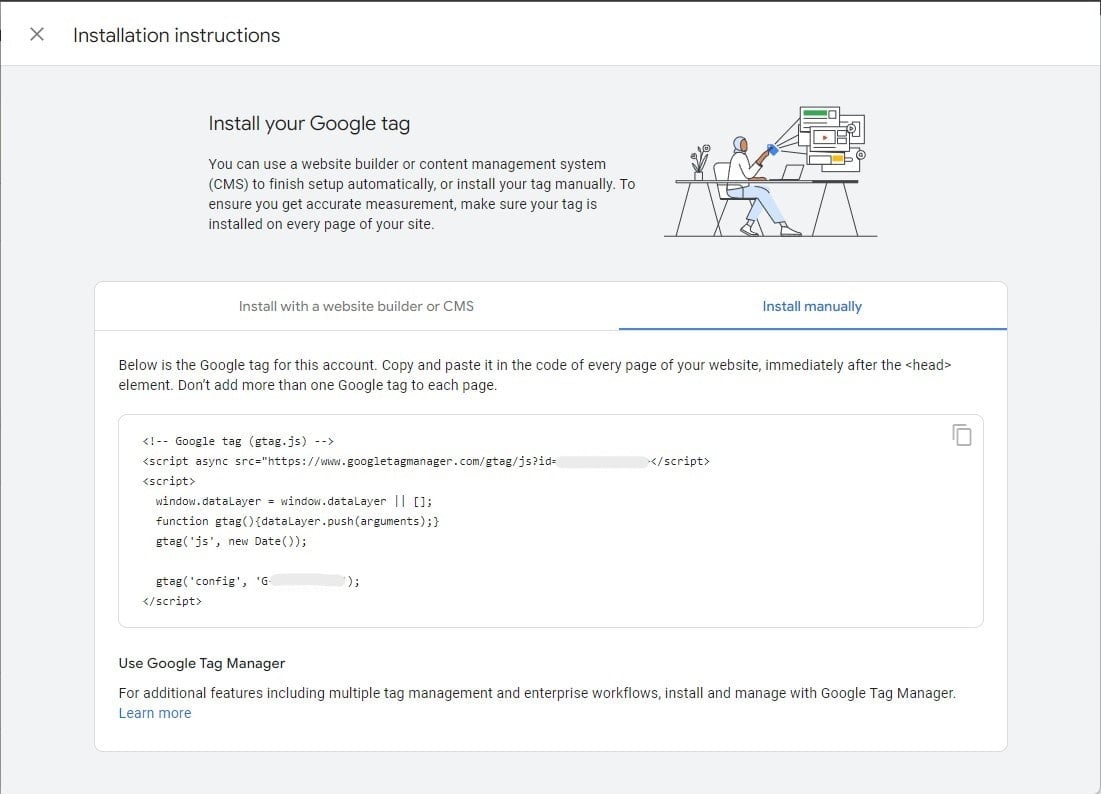 GA4 Google Tag Manual