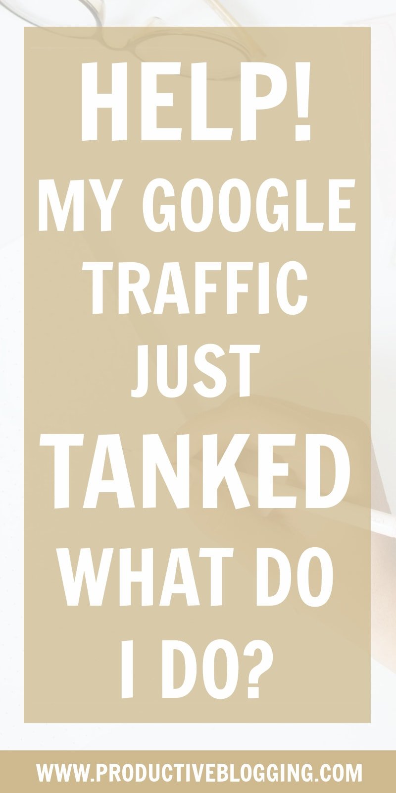 Freaking out right now because your Google traffic just taken a nosedive?? Take a deep calming breath and then read my step-by-step guide on exactly what to do if your Google traffic suddenly drops. #googletraffic #growyourblog #bloggrowth #SEO #SEOtips #SEOhacks #searchengineoptimization #SEOforbloggers #SEOforbeginners #beginnersSEO #growyourblog #bloggrowth #bloggingtips #blogtips #blogging #bloggers #productiveblogging