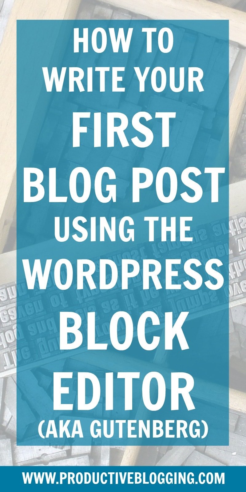 Still putting off switching from the WordPress Classic Editor to Gutenberg? Or are you a brand new blogger ready to write your very first blog post in WordPress? In this tutorial I show you how to write your first blog post using the WordPress block editor (AKA Gutenberg). #gutenberg #wordpress #wordpressblogpost #blogpost #firstblogpost #wordpressblockeditor #newwordpresseditor #wordpressclassiceditor #classiceditorplugin #wordpressgutenberg #startablog #startblogging #productiveblogging