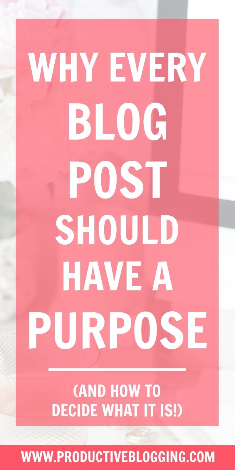 If you want your blog to be a success, you need to stop writing blog posts which have no purpose! In this article I explain why every blog post should have a purpose… and how to go about deciding what that purpose is! #blogpost #blogging #bloggers #purpose #purposefulblogging #productivity #productivitytips #makemoneyblogging #goalsetting #SEOtips #solopreneur #mompreneur #savvybusinessowner #makeithappen #beyourownboss #bloggersofig #blogginghacks #instablogger #igblogger #productiveblogging